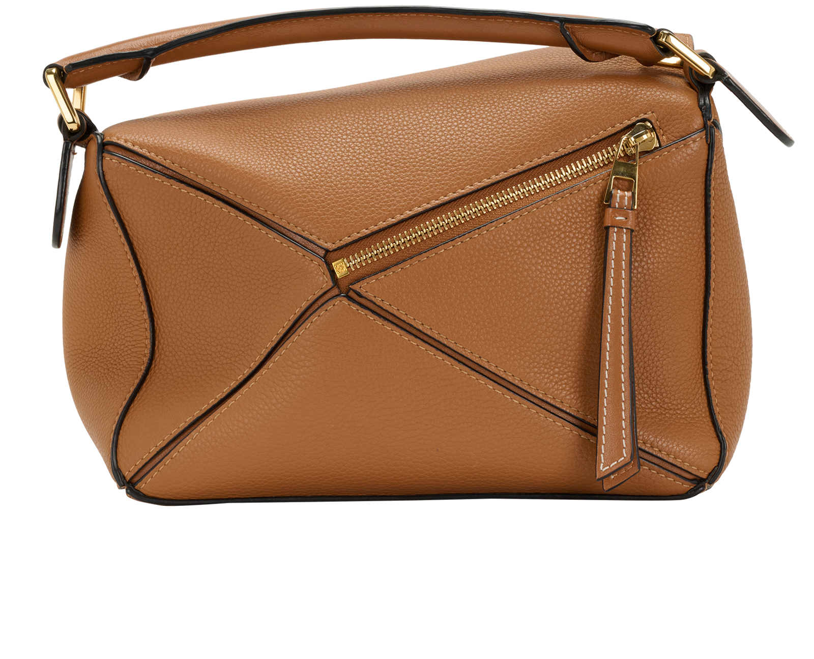 Small Puzzle, &pound;1,900, Handbags, Brown, Leather, Back view